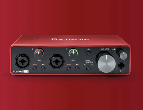 Focusrite scarlett 2i2 usb - scarlett,