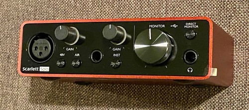 Focusrite scarlett solo audio - focusrite,