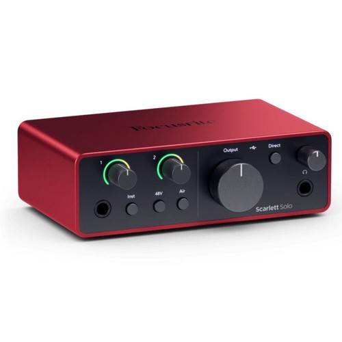 Focusrite scarlett solo 4th - focusrite,