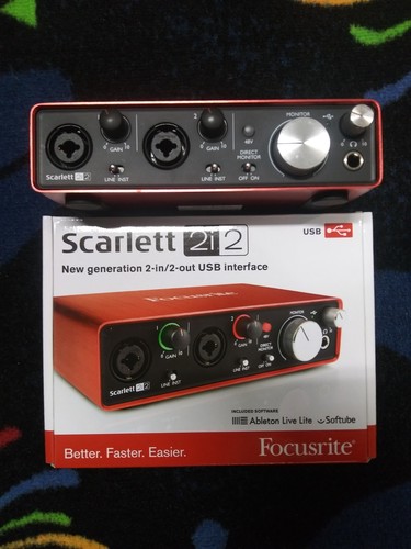 Focusrite scarlett 2i2 2nd - 2i2,