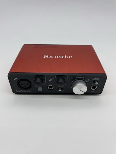 Focusrite scarlett solo 2nd - solo,