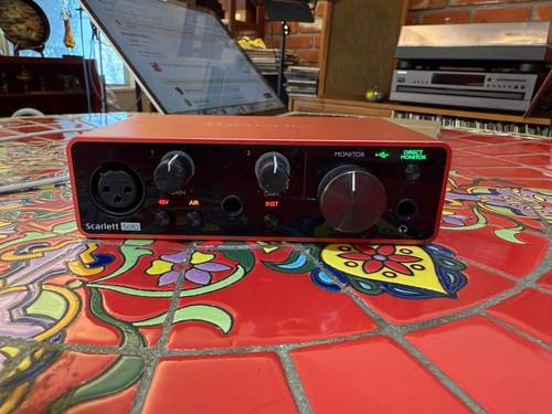 Focusrite scarlett solo 3rd - focusrite,