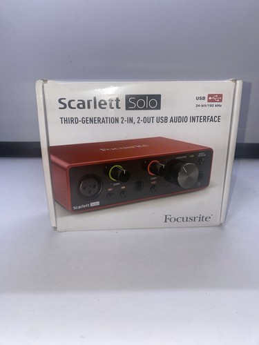 Focusrite scarlett solo usb - focusrite,