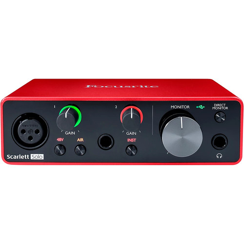 Focusrite scarlett solo usb - focusrite,