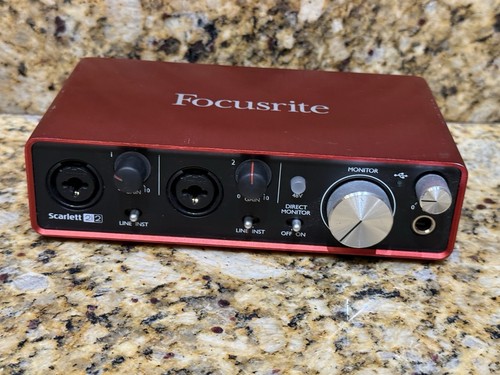 Focusrite scarlett 2i2 2nd - focusrite, gen