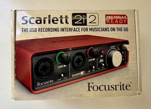 Focusrite scarlett 2i2 - focusrite,