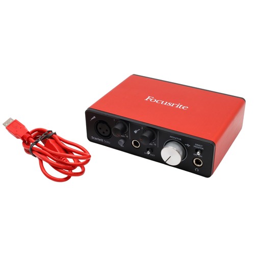 Focusrite scarlett solo - solo, 1st