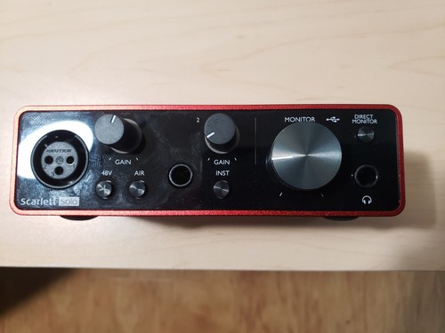 Focusrite scarlett solo 3rd - focusrite,