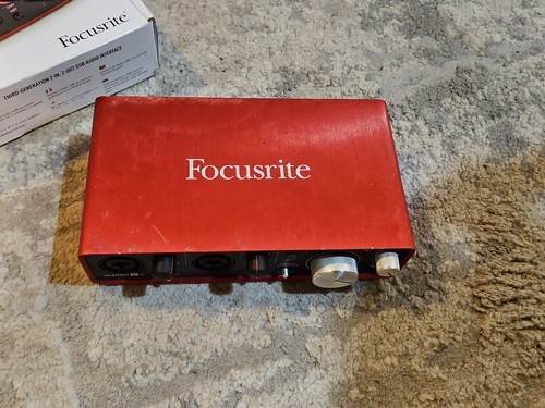 Focusrite scarlett solo 2nd - solo, (2nd