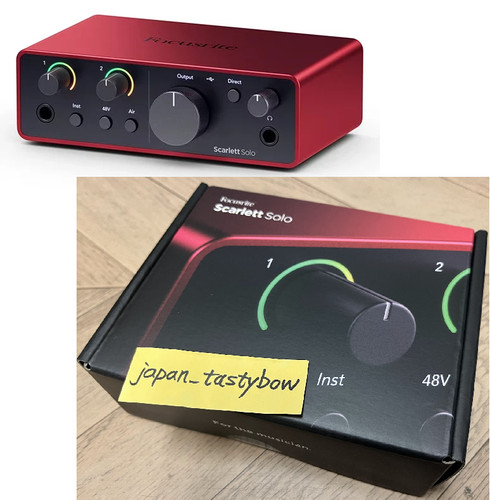 Focusrite scarlett solo gen - gen., 4