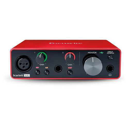 Focusrite scarlett solo - focusrite, usb