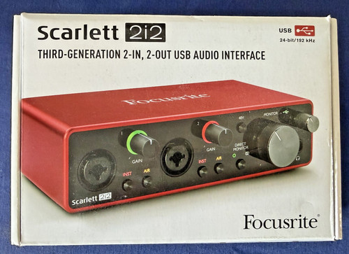 Focusrite scarlett 2i2 3rd - 2i2,