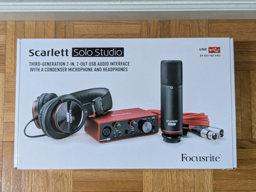 Focusrite scarlett solo studio - solo,