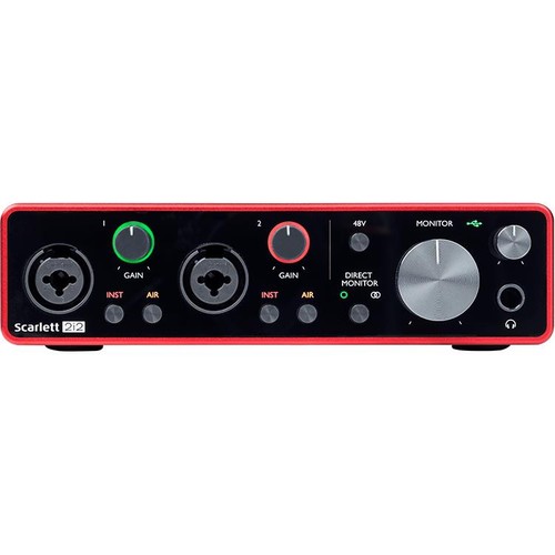 Focusrite scarlett 2i2 audio - focusrite,