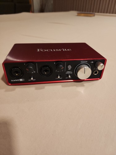 Focusrite scarlett 2i2 2nd - focusrite,