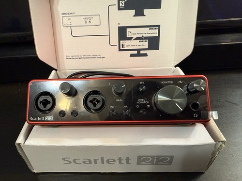 Focusrite scarlett 2i2 3rd - scarlett,