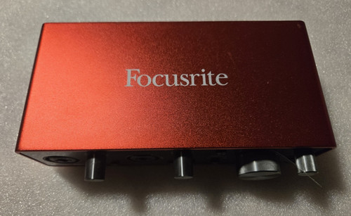 Focusrite scarlett 2i2 - scarlett, 3rd