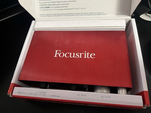 Focusrite scarlett 2i2 - focusrite, (2nd