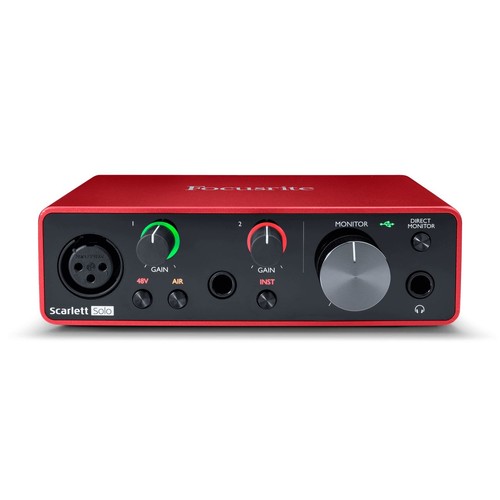 Focusrite scarlett solo - focusrite,