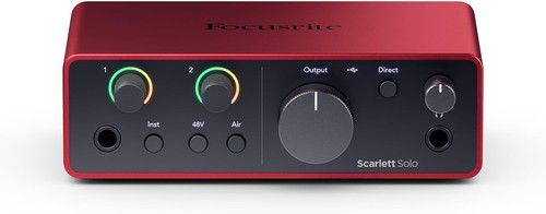 Focusrite scarlett solo 4th - scarlett,