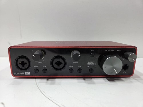 Focusrite scarlett 2i2 - focusrite,