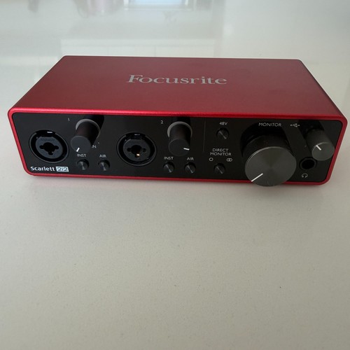 Focusrite scarlett 2i2 3rd - scarlett,