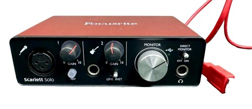 Focusrite scarlett solo - scarlett, usb