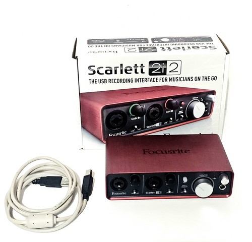 Focusrite scarlett 2i2 usb - focusrite,