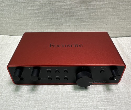 Focusrite scarlett 2i2 4th gen - focusrite,
