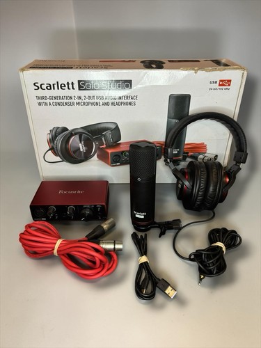 Focusrite scarlett solo 3rd - scarlett,