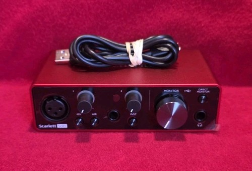 Focusrite scarlett solo 3rd - scarlett,