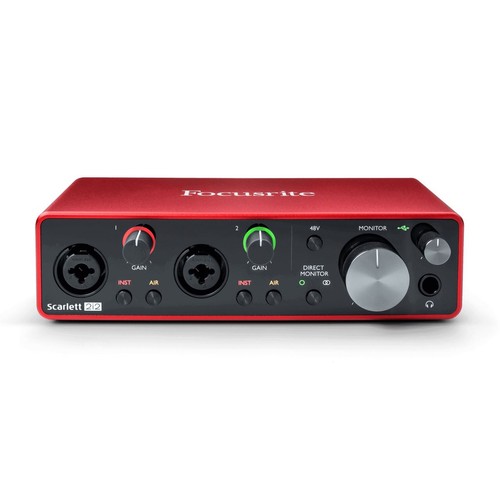 Focusrite scarlett 2i2 - scarlett,