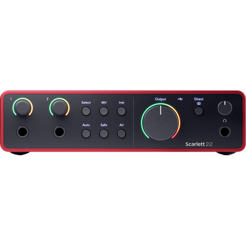 Focusrite scarlett 2i2 4th - scarlett,