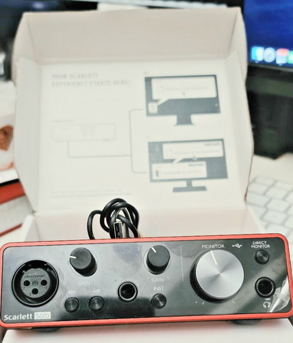 Focusrite scarlett solo - solo, usb