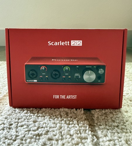 Focusrite scarlett 2i2 3rd - 2i2,