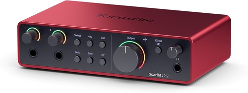 Focusrite scarlett 2i2 4th - 2i2, (4th