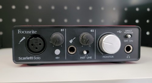 Focusrite scarlett solo - focusrite,