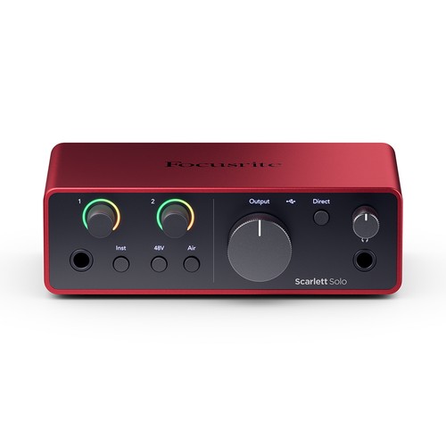 Focusrite scarlett solo 4th - scarlett,