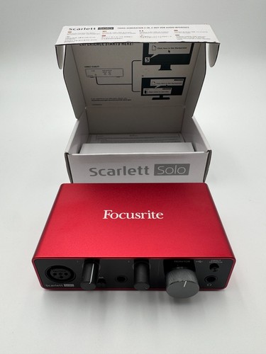 Focusrite scarlett solo - scarlett,