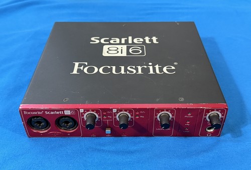 Used focusrite scarlett 8i6 - focusrite,