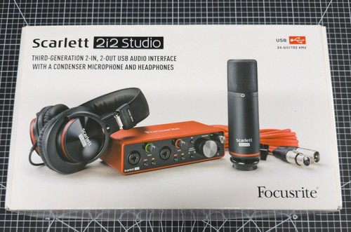 Focusrite scarlett 2i2 studio - 2i2,
